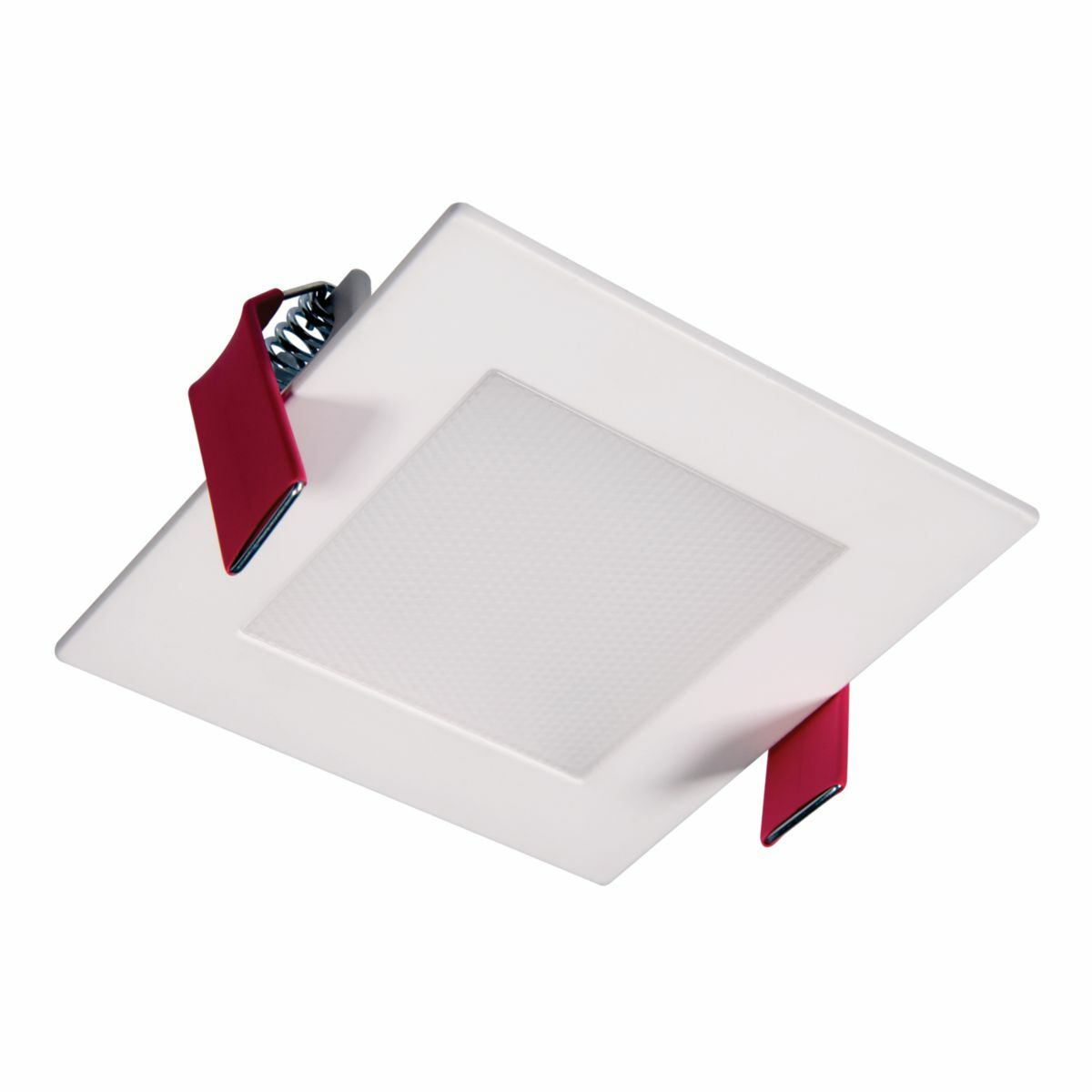 HLB3S059FS1EMWR Halo MicroEdge Square Downlight With 4 SeleCCTable CCT, LED Lamp, 9 W Fixture, 3.59 in Ceiling Opening, 120 V, Die Cast Aluminum Housing