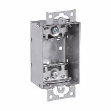 TP106 Thepitt Deep Non-Gangable Welded Switch Box, Steel, 7.5 cu-in Capacity, 1 Knockout, 2 in W x 1-1/2 in D x 3 in H