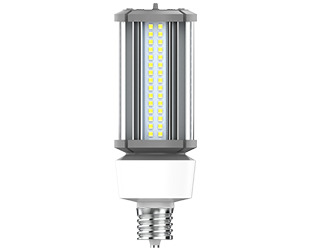 HIDFA-27S-EX39-850-BYP HIDFA HID Replacement Lamp, 12, 18, 27 W, EX39 Lamp Base LED Lamp, Post Top Vertical Shape, 1740, 2610, 3915 Lumens