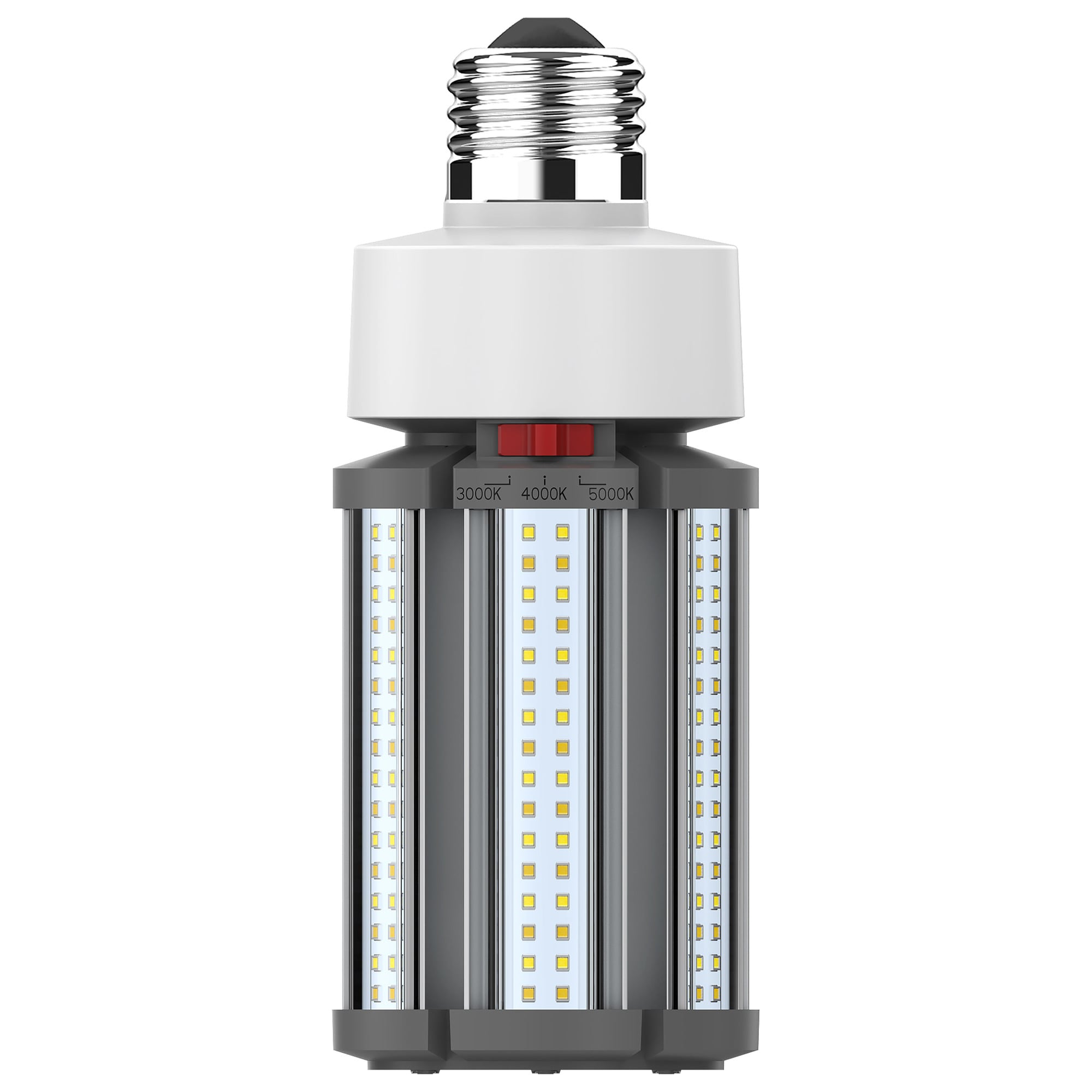 S23162 Type B LED HID Replacement, 36 W, 175 W Incandescent Equivalent, E26 Lamp Base, Corn Cob Shape, 4680, 5040, 4860 Lumens
