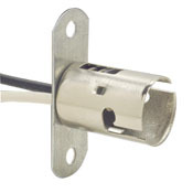905 1-Piece 1-Circuit Keyless Lampholder, BA9s Lamp