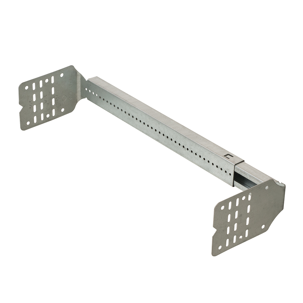 SL18 SL1 Series Slidebar Single Gang Plastic Box, Steel/Plastic, 1 Gangs
