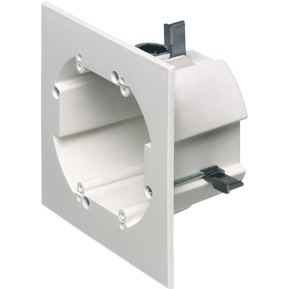 FD2RP 1-Piece Non-Metallic Retrofit Power Box, Plastic, 18 cu-in Capacity, 2 Gangs