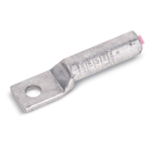 Aluminum one-Hole Lug - Straight Long Barrel, Wire Range 2/0 ASCR, 2/0 Stranded, 3/0 Compact, 1/2 Inch Bolt Size, Blind-End, Mechanical Dies: 840, K840, 845, TX, Hydraulic Dies: 840, B49EA, EEI, 11A, K840, 249, 76, CSA 24.  For Aluminum and Copper Conductors