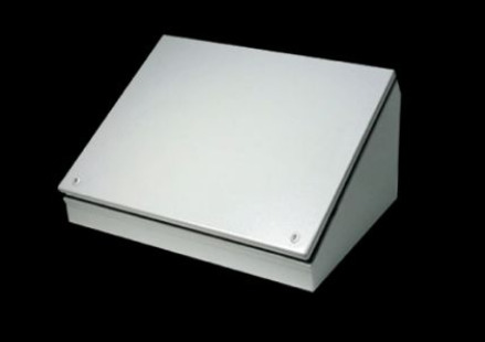 8018830 CS Series Human Machine Interface Consolet Enclosure, 30 in W x 11 in D x 16 in H, NEMA 12/13, Carbon Steel