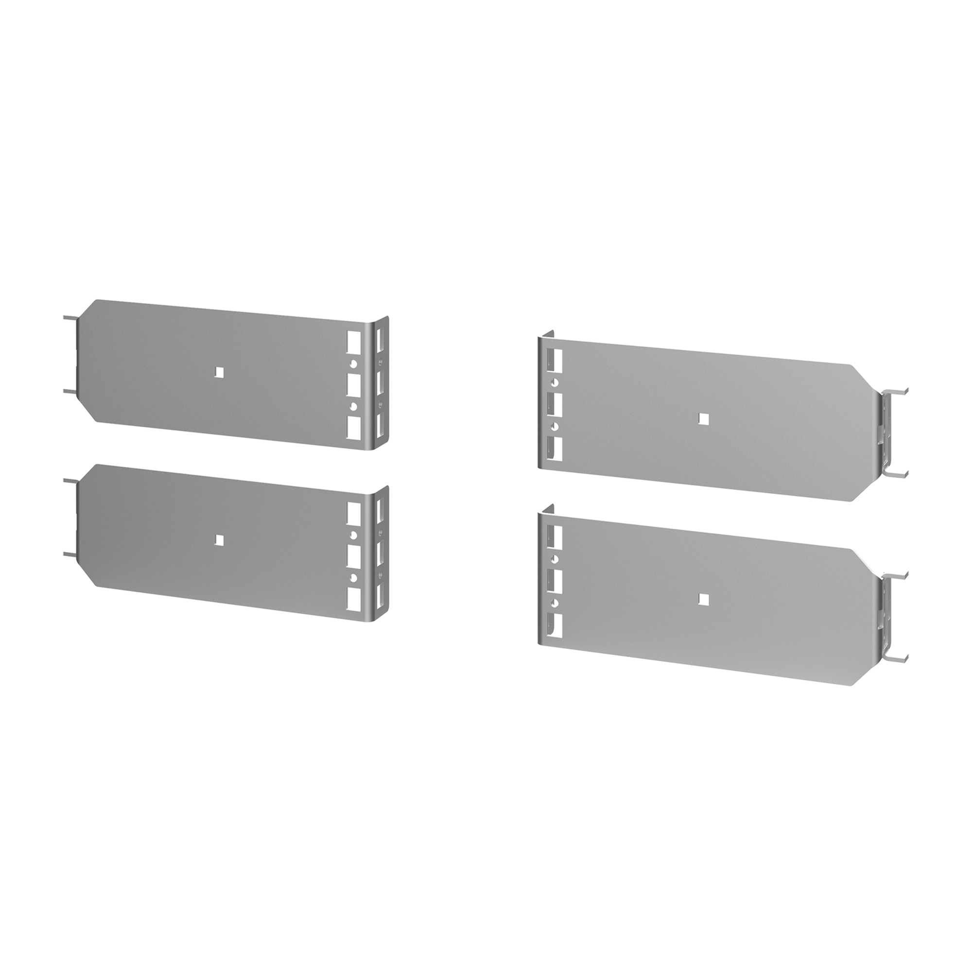 PRB200 P20 4-Piece Frame Reducing Bracket, For Use With ProLine 700 or 800 mm W Enclosure Frame or Grip Straps, Steel