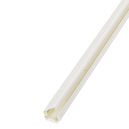 LDPH3WH6-A Pan-Way 2-Piece Latching Power Rated Tamper-Resistant Surface Raceway, 6 ft L x 0.77 in W x 0.41 in H, 1 Channel, PVC