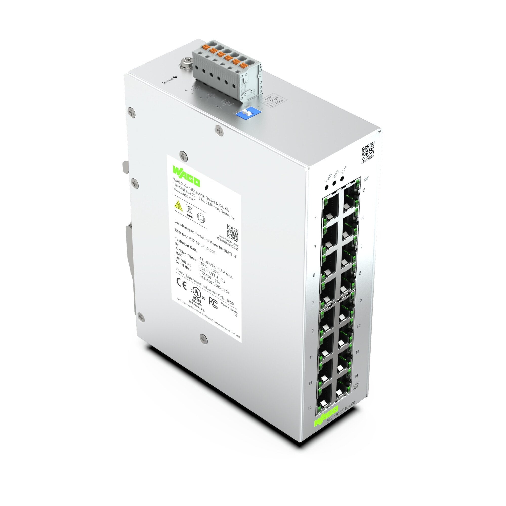 852-1816/010-000 852, 12, 60 V DC, 100 A