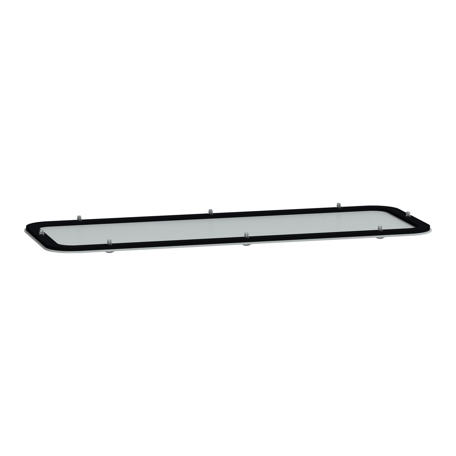 NSYTLD Cable Gland Plate, steel/polyethylene, Plate Gray RAL 7035