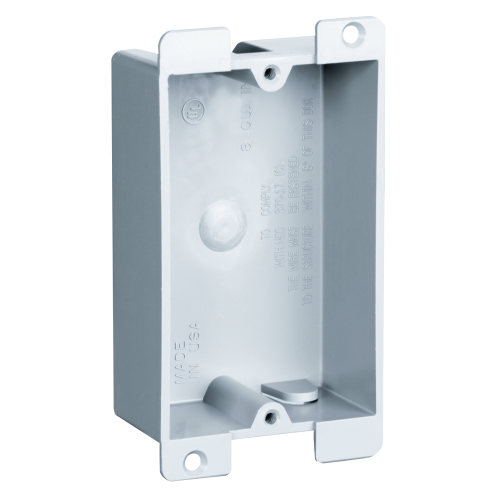 P108W Shallow Switch and Outlet Box