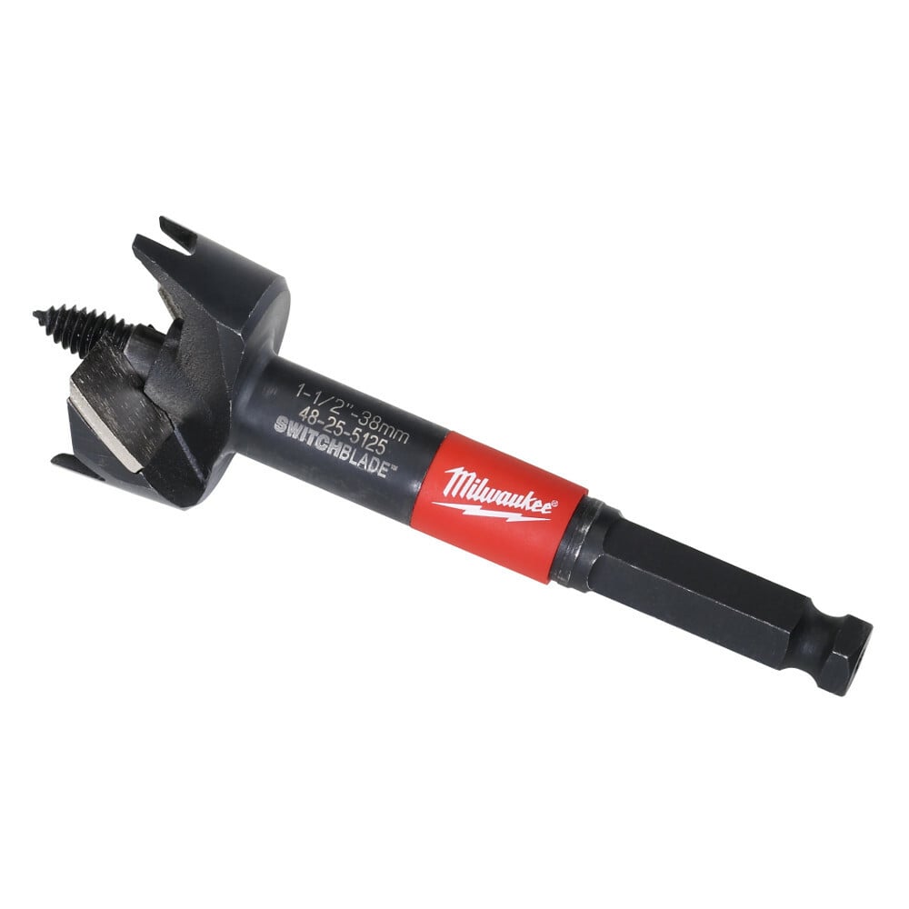 48-25-5125 SwitchBlade Self-Feed Bit, 1-1/2 in Dia, 5 in OAL, 7/16 in Shank