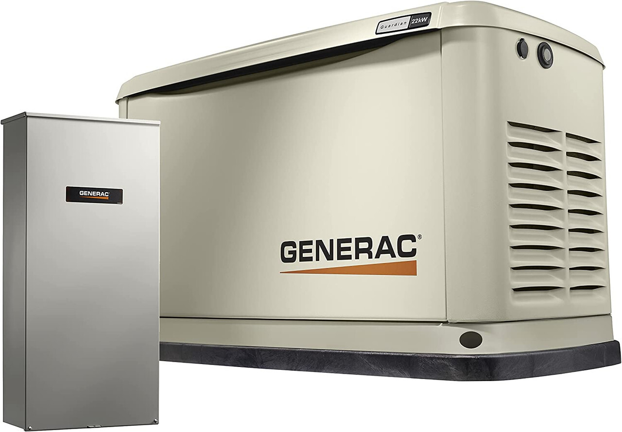 7043 Guardian 22kW Home Backup Generator with Whole House Switch WiFi-Enabled