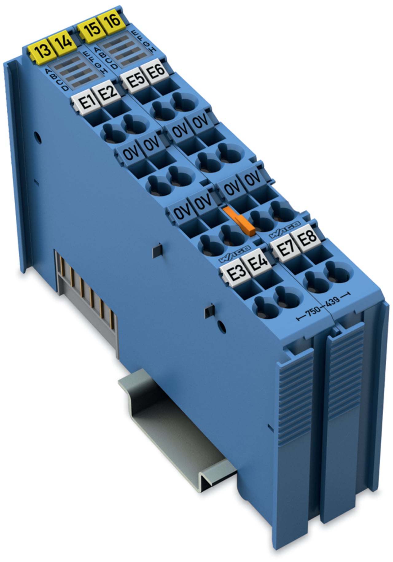 750-439 8-Channel Analog Input, Digital Input