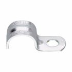 Eaton Crouse-Hinds series AC/MC and FMC clamp, Steel, 0.540" inside strap, 1/4", Light gauge