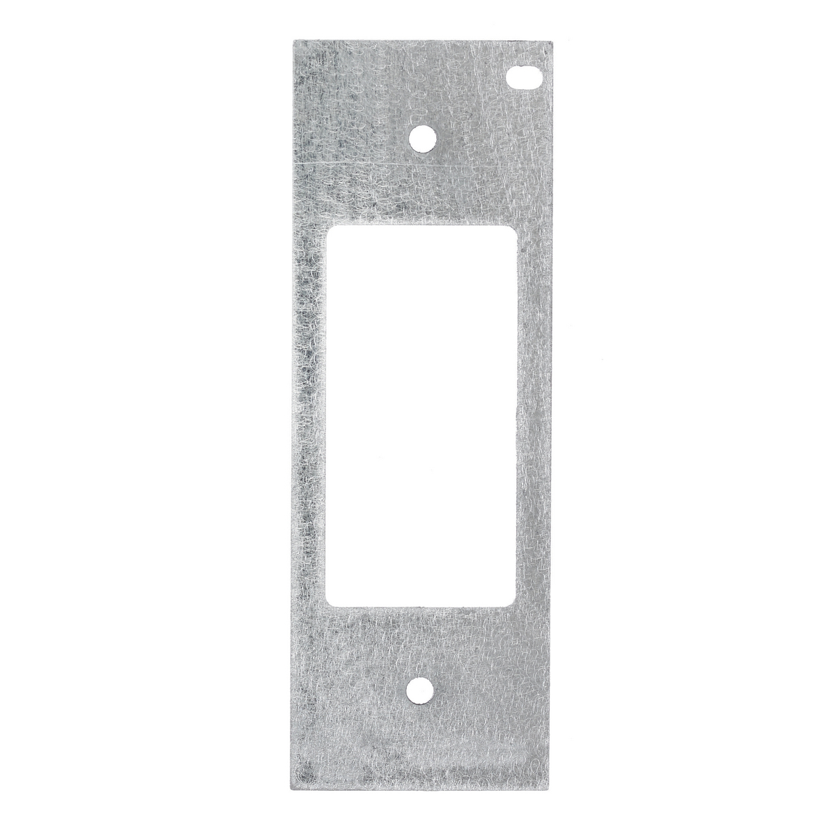 FB10MPREC CFB10 Mounting Plate, 1.32 in L x 3.81 in W, 10 Gangs, Galvanized Stamped Steel