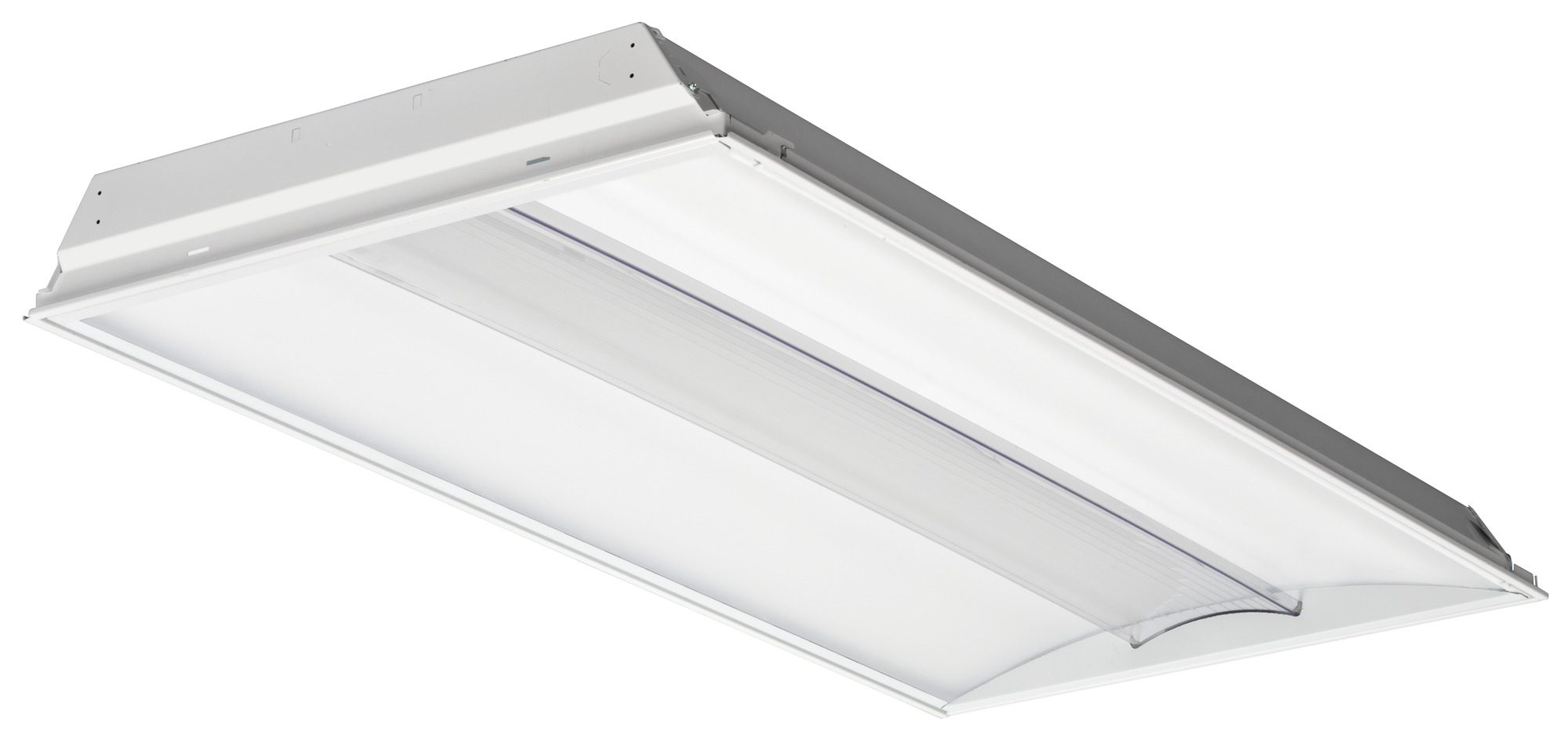 2ALL4 48L EZ1 LP840 Rectangular Traditional Indoor Troffer, 120 to 277 V AC, Steel Housing