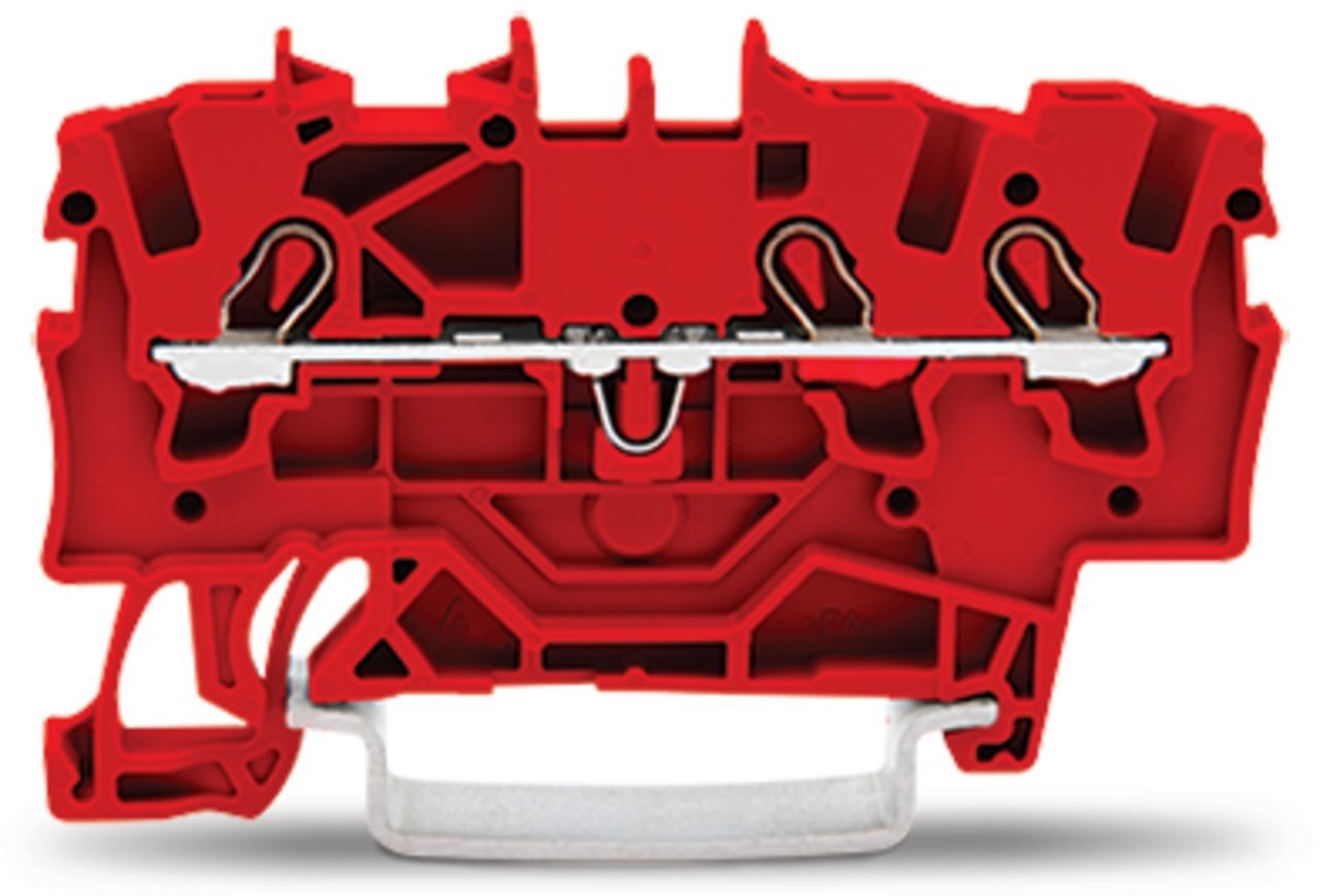 2001-1303 Operating Tool Conductor Terminal Block, 800 V, 18 A, 22 to 14 AWG Wire, 1 Poles, DIN Rail Mount