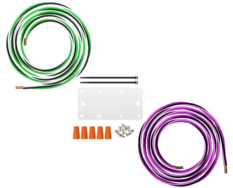 SR END JOIN KIT 2', 4', 8' WITH BRACKET/NUTS/WIRE/ANCHOR ACC