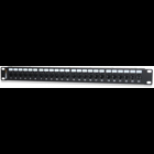 24-Port Category 6 Feed-Thru Unscreened HD Panel, 1 RMU