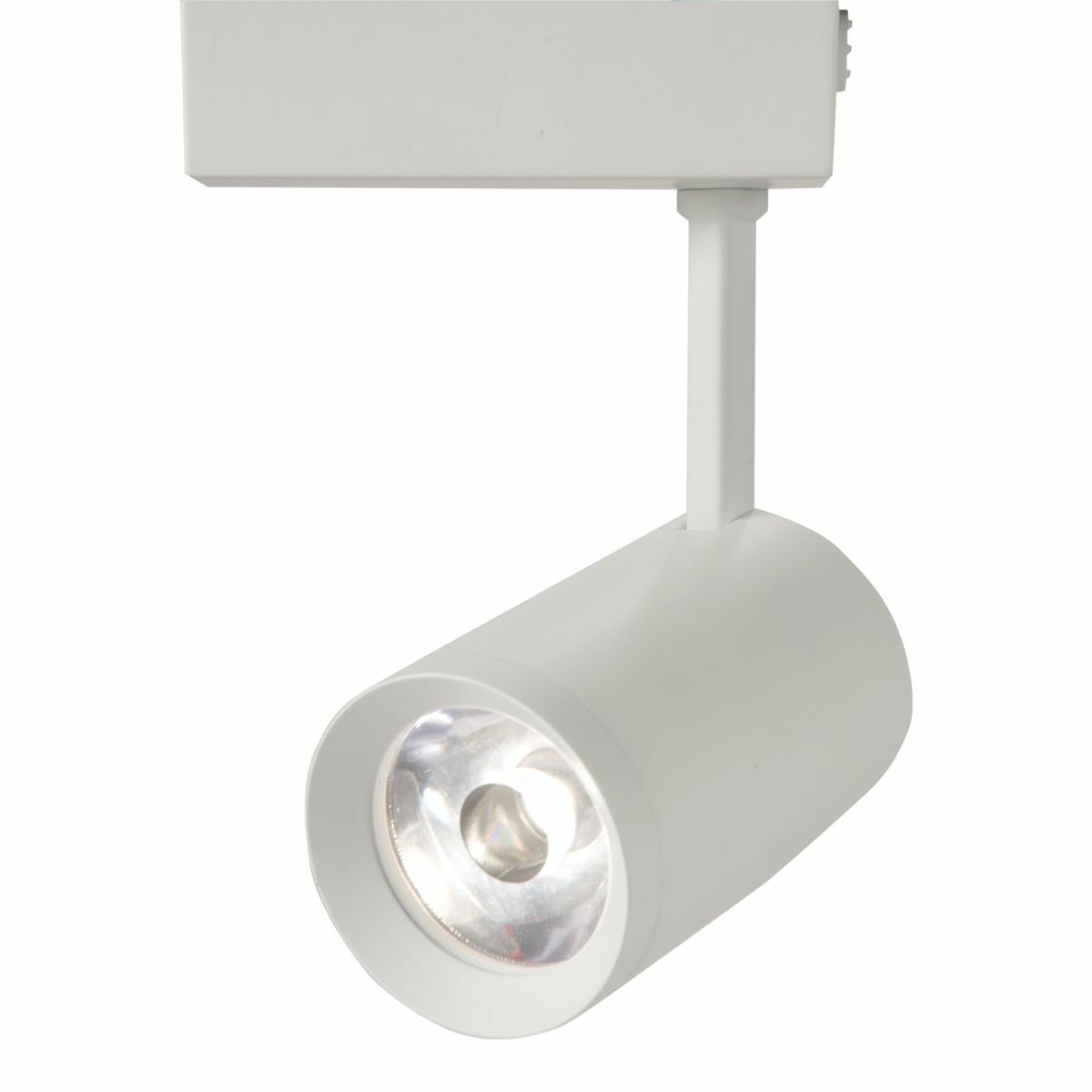 L81211FL9040P Lazer Power-Trac L812 Mini Rectangular Track Luminaire, LED Lamp, 15.5 W Fixture, 120 V, Accent Cylinder Head, 7.4 in Max Extension