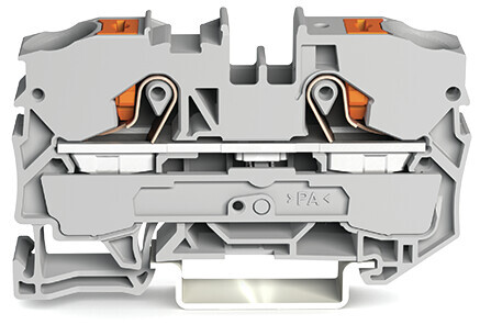 2210-1201 Operating Tool Conductor Terminal Block, 800 V, 57 A, 20 to 6 AWG Wire, 1 Poles, DIN Rail Mount