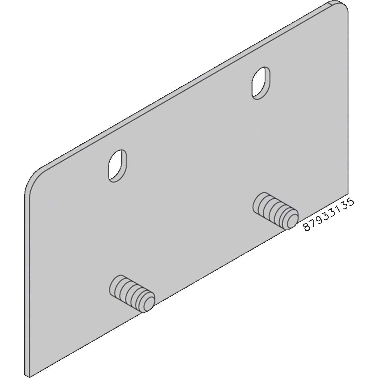 AMFK3RL016 A3LO Mounting Bracket Kit, For Use With NEMA 3R Enclosures, Steel, Gray