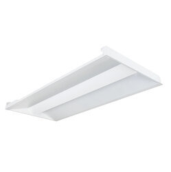 VOLUME5AS045UNVD84024UWH/61519 ValueLED Dimmable Volumetric Troffer, 34/38/45 W Fixture, 120 to 277 V AC, Steel Housing