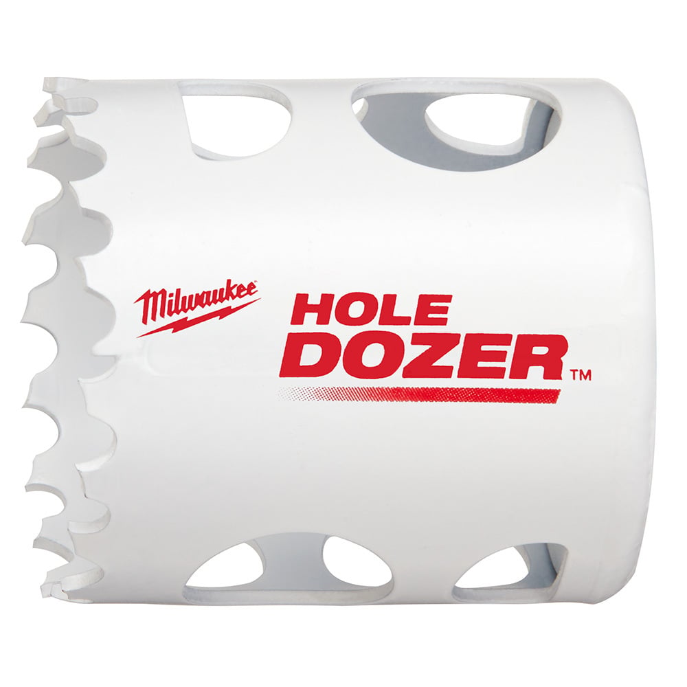 49-56-0107 Hole Dozer Ice Hardened Hole Saw, 1-13/16 in Dia, 1-5/8 in D Cutting, Bi-Metal/8% Cobalt Cutting Edge