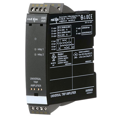 IAMS0020 Intelligent Universal Signal Conditioner With Dual Set Point, 0 to 10 V Input, 0 to 12 V Output, 21.6 to 253 VAC/19.2 to 300 VDC Power Rating, Universal Input, Relay Output
