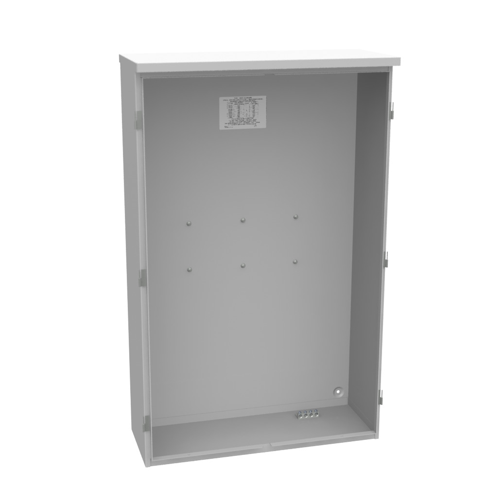 30IN-48IN-11IN PNTD STL SGL FRONT LIFT OFF HNGD CVR 3 POINT LTCH RACK PROV AMEREN