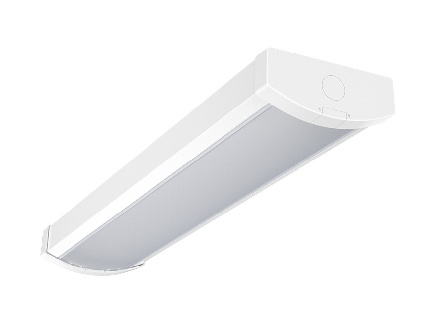GUS17-2 GUS Dimmable LED Wrap Fixture, 25/20/15 W Fixture, 120 to 277 V AC, White Housing