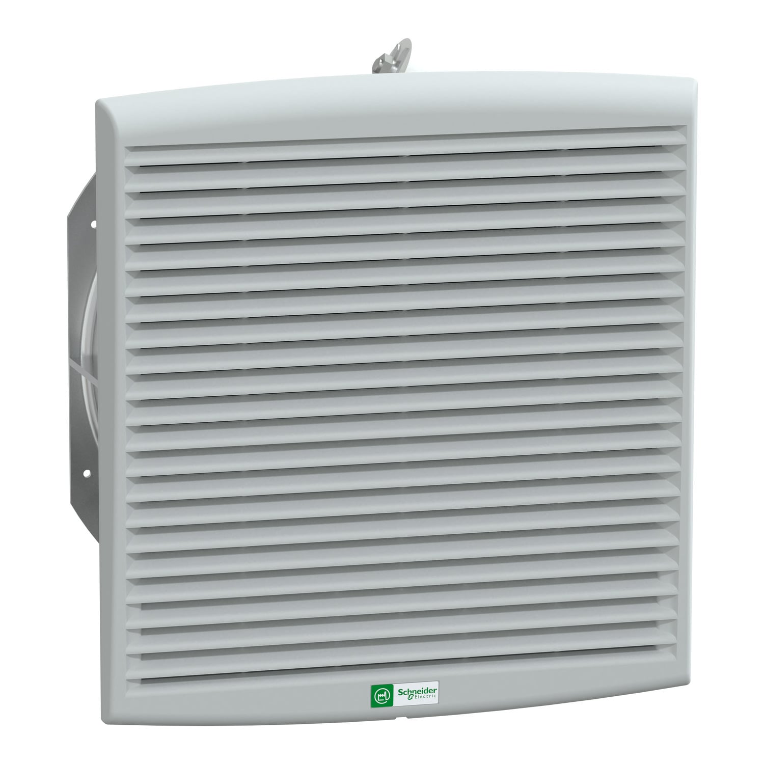 NSYCVF850M115PF ClimaSys Self-Extinguishing Forced Ventilation Fan, 115 V AC, 1.279/1.6 A, 145/182 W Power Rating, 850 cu-m/hr Air Flow, IP54 Enclosure