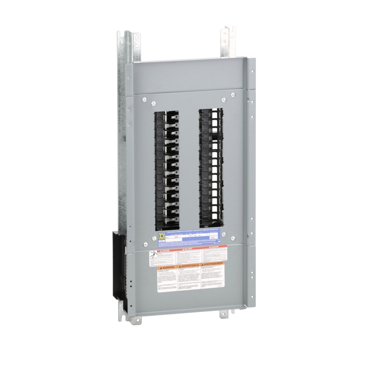 NQ30L2 NQ Series 1-Phase Panelboard Interior, 240 V AC/48 V DC, 225 A, 30 Spaces, 100000 A SCCR