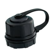 D6700-E DuraPort Connector Housing With Connector Cap, -40 to 65 deg C Temperature 750 min Mating Cycle, 10 to 500 Hz Vibration, For Use With QuickPort Connectors, Polybutylene Terephthalate, Black