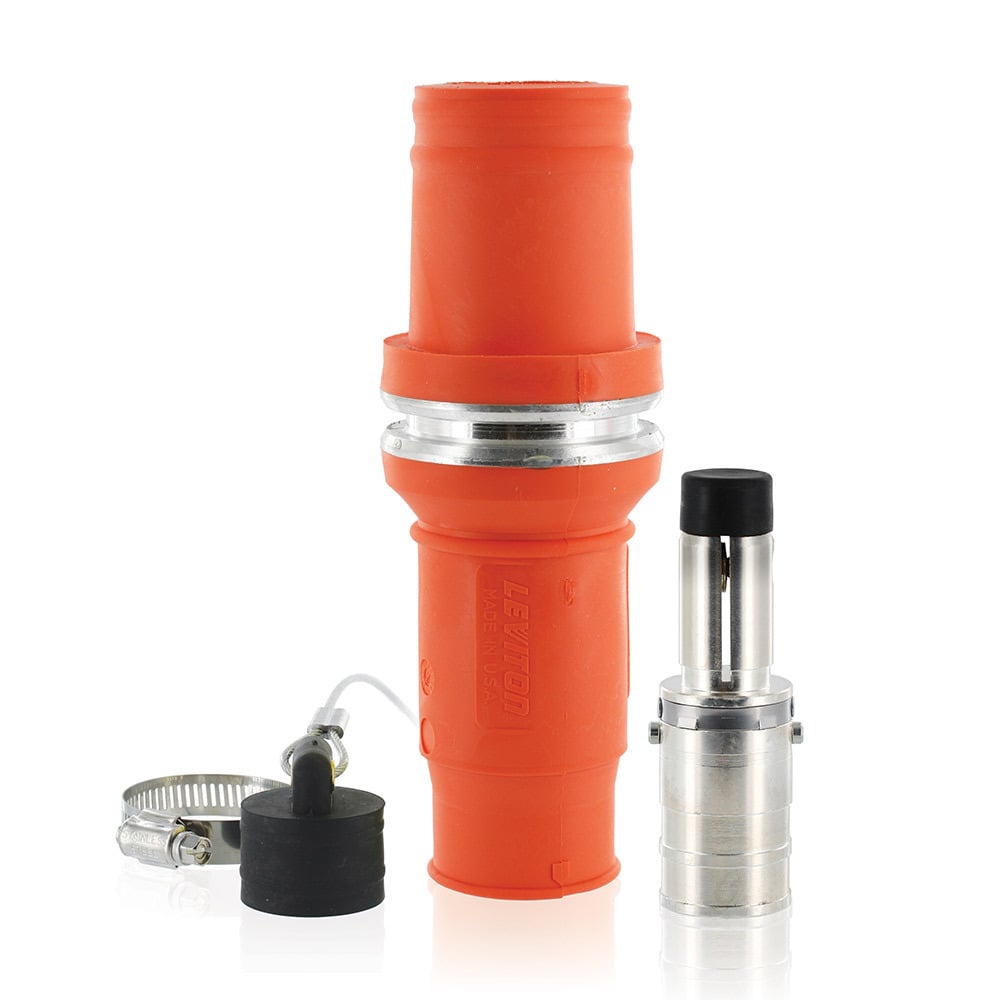 49M77-O Rhino-Hide 1-Pole Complete Male Connector, 1 kV AC, 1135 A, 777 kcmil Wire, Crimp/Solder, NEMA 3R