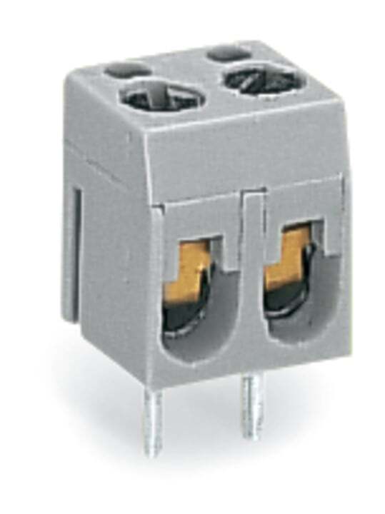 237-102 Operating Tool PCB Terminal Block, 16 A, 20 to 14 AWG Wire, 2 Poles