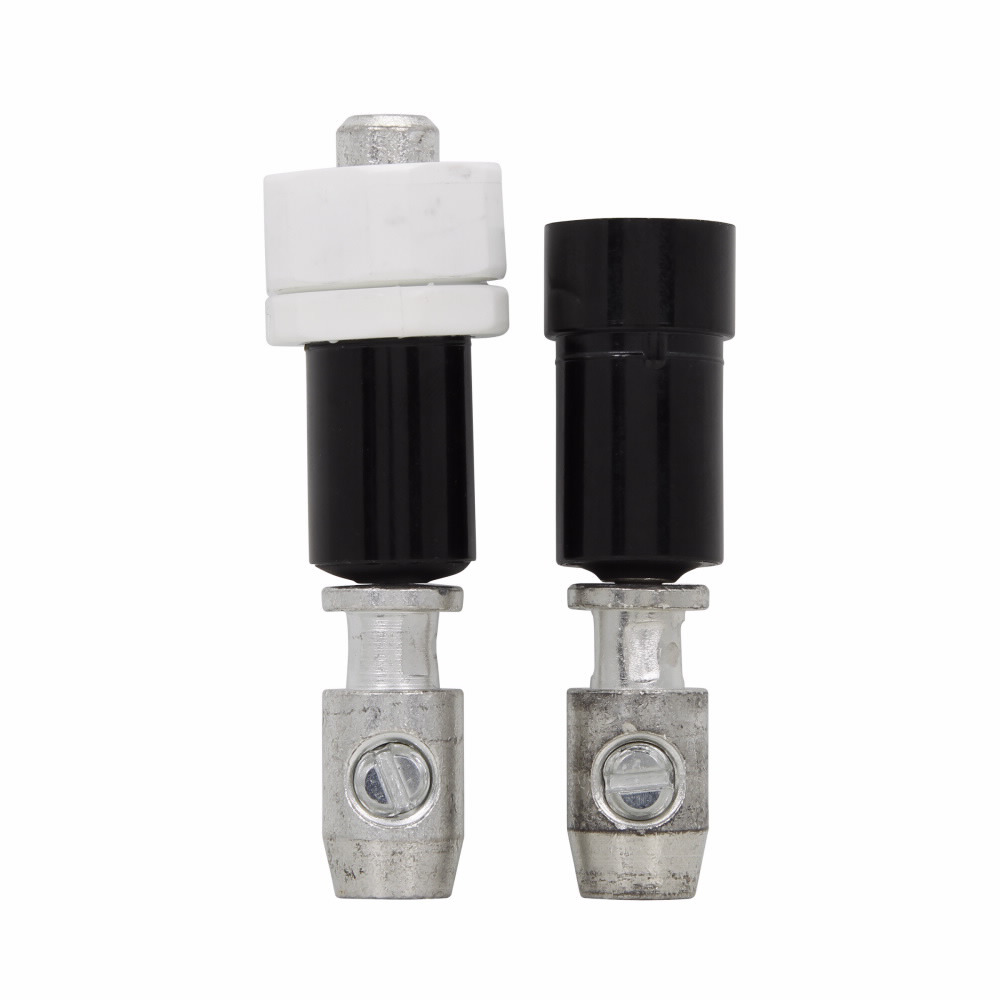 Eaton Bussmann series HET inline - neutral fuse holder, Loadside: Copper setscrew (1) #12-3, Lineside: Copper setscrew (2) #12-2, Single-pole