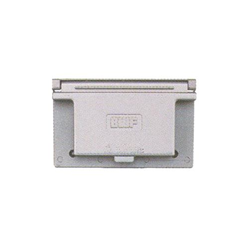 FG-1DCAV GFCI Receptacle Box Cover, Self-Closing Lid Cover, Die-Cast Metal
