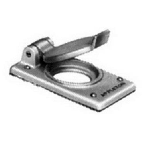 FSK-1VR-A Cast Device Box Cover, 4-9/16 in L x 2-13/16 in W, Receptacle Cover, Copper Free Aluminum