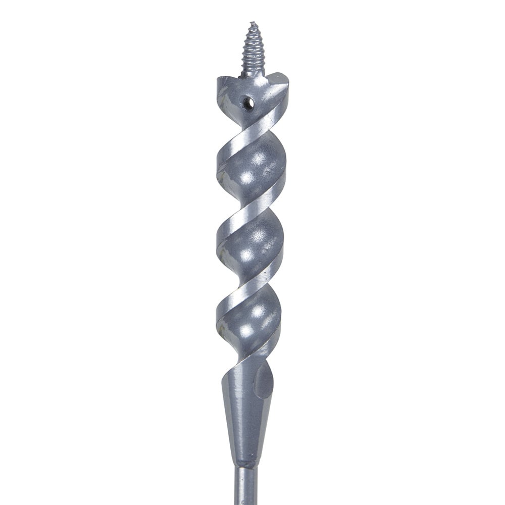 53751 Flexible Long Auger Bit With Screw Point, 3/4 in Dia, 72 in OAL, Screw Point, Oxide Coated