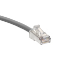 PCORD CAT 6A HIGH-FLEX 1 FT (0.30M) GY