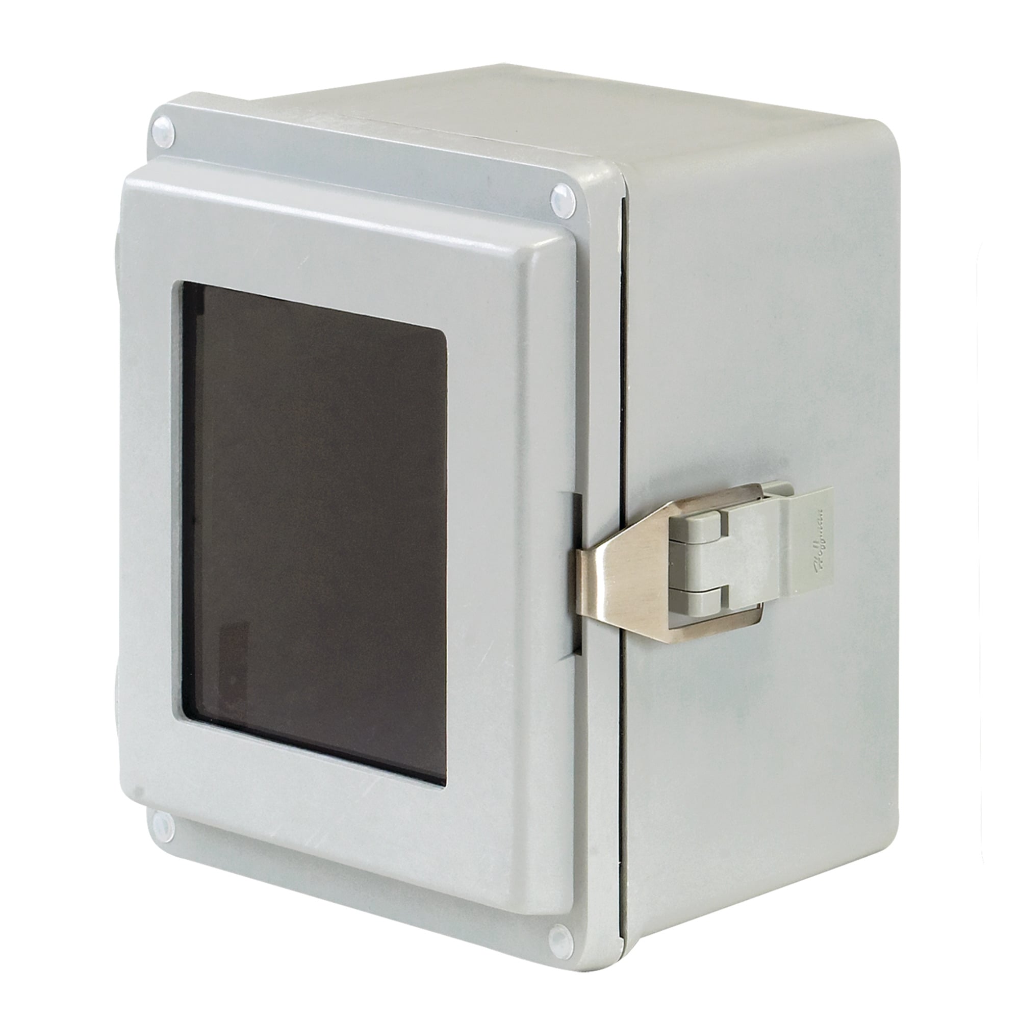 A18149JFGQRPWR A50 Small Junction Box, 17-1/2 in H x 14 in W x 8.53 in D, Hinged Window Cover, NEMA 4X/IP66 NEMA Rating, Fiberglass