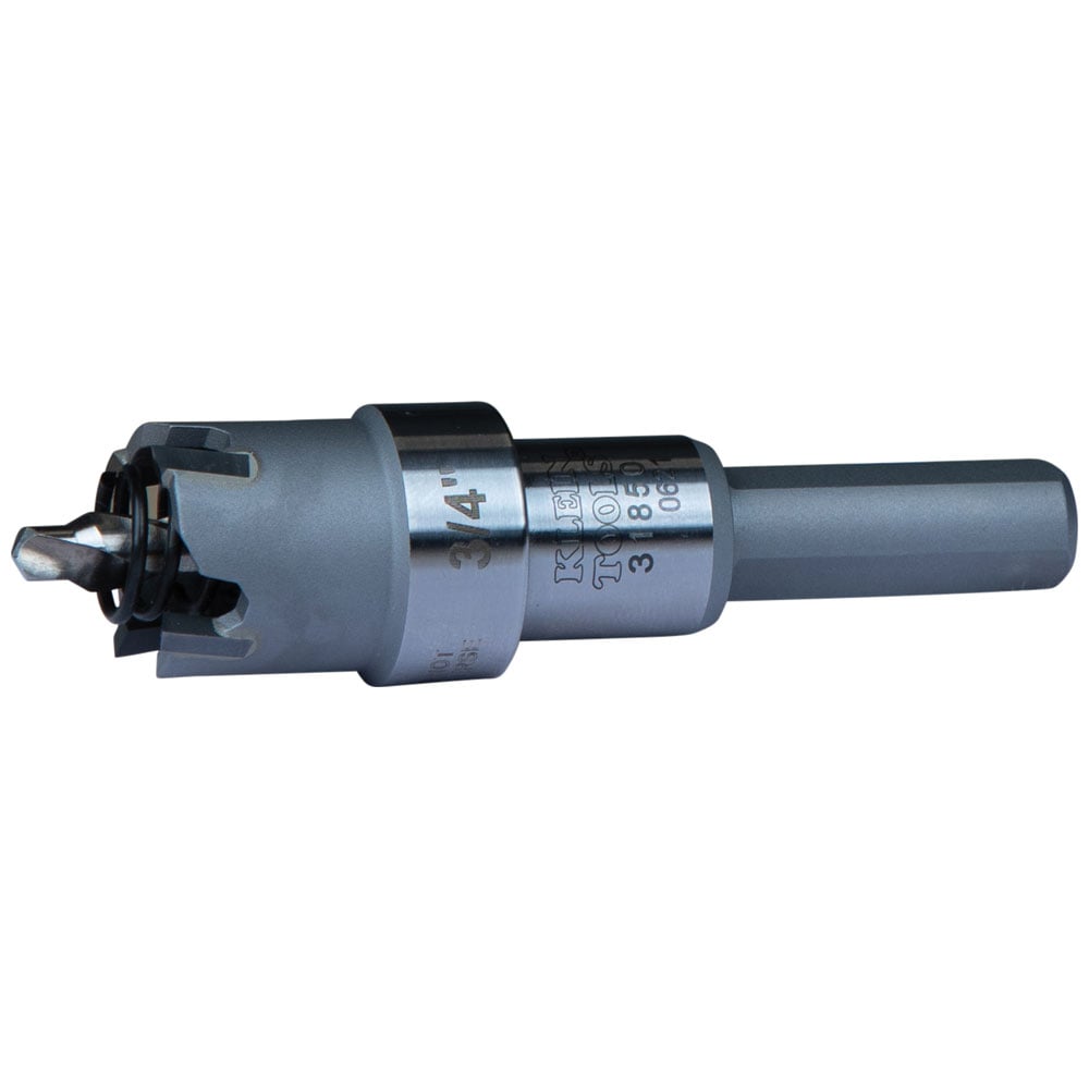 31850 Hole Cutter, 3/4 in Dia Cutter, 0.188 in D Cutting, Steel