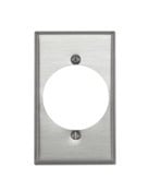 83028 Standard Size Traditional Wall Plate, 1 Gangs, 2-3/4 in W x 4-1/2 in H, Aluminum