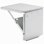 Folding Shelf, Type 4X, 24.00x24.00, Brushed, Stainless Steel 304