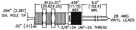 MP37TA00 Magnetic Proximity Sensor, NPN Open Collector Contact, 200 rpm Switching Speed