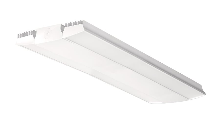 RAIL400W/D10 High Bay Fixture, 399 W Fixture, 120/208/240/277 VAC, White/Polyester Powder Coated Housing
