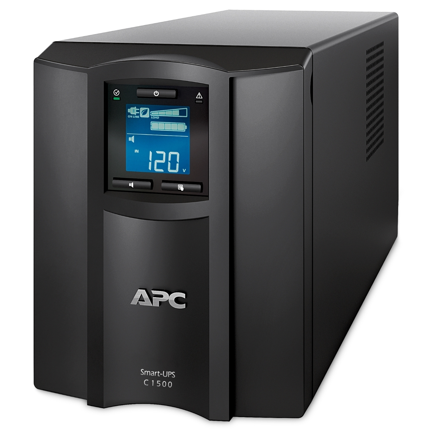 SMC1500C Smart-UPS, 120 V Input, 120 V Output, 900 W Power Rating, (8) Outlets