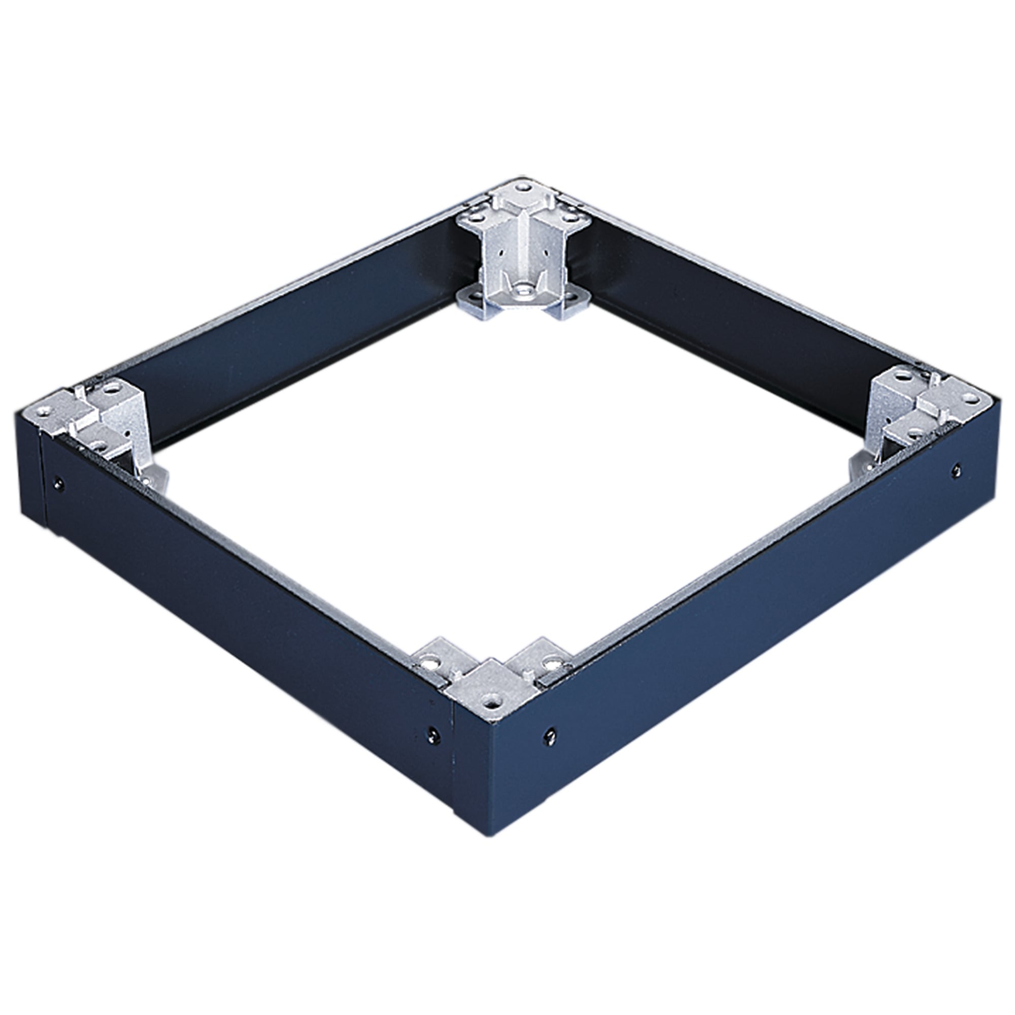 P2BP2106 ProLine G2 P40 Plinth Base, 22.21 in H x 39.33 in W x 7.58 in D, For Use With 1000 mm W x 600 mm D Frames, Steel, Black
