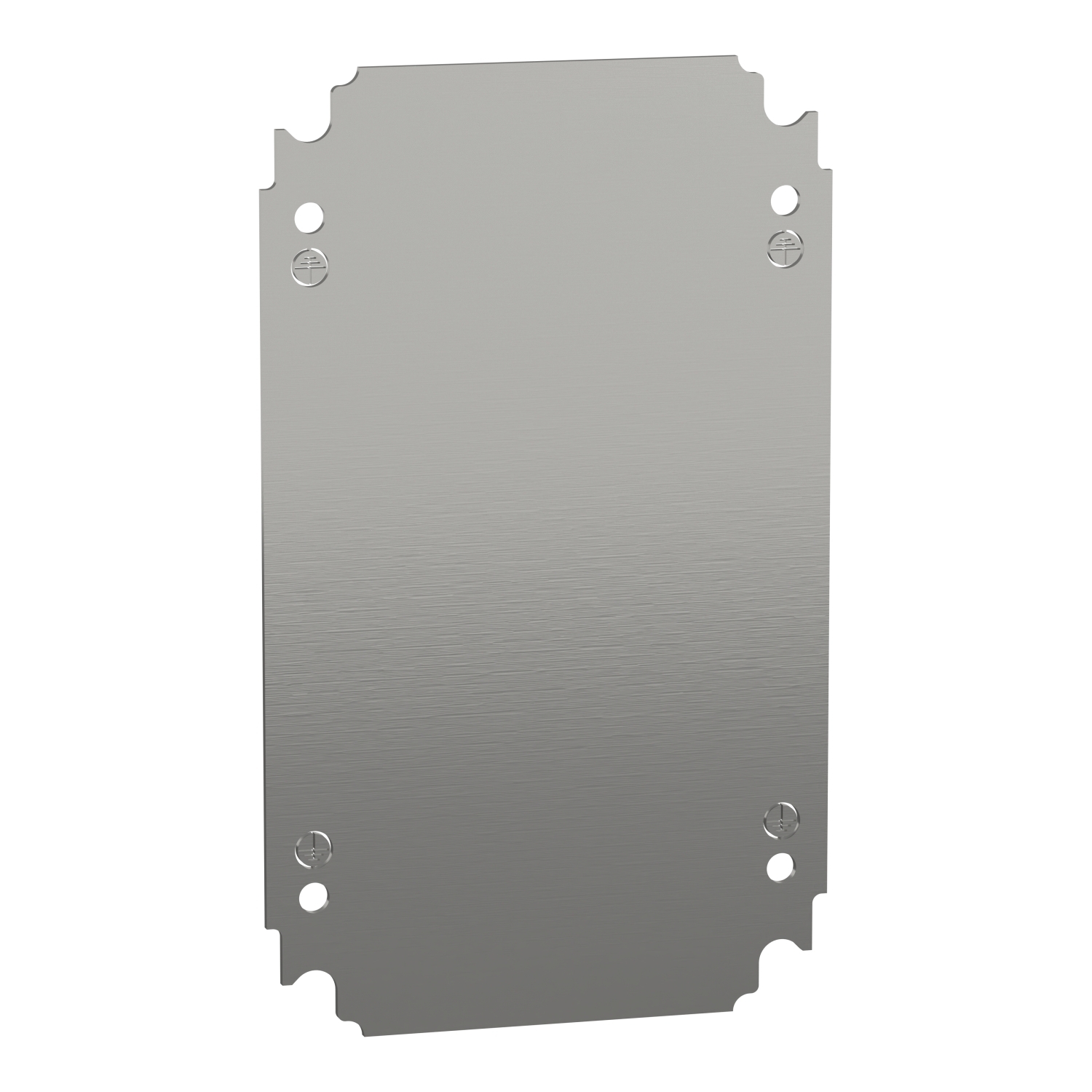 NSYMM32 Mounting Plate, Galvanized Steel